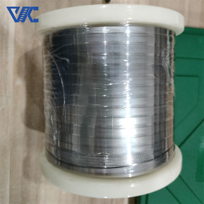 Giá nhà máy Nichrome hợp kim Cr20Ni80 Ni80 Kháng nhiệt điện Sợi phẳng / Robbins